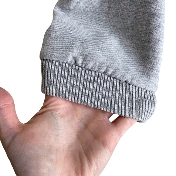 Vintage Street Ball Basketball Gray Crew Neck Pullover Sweatshirt - Picture 4 of 8